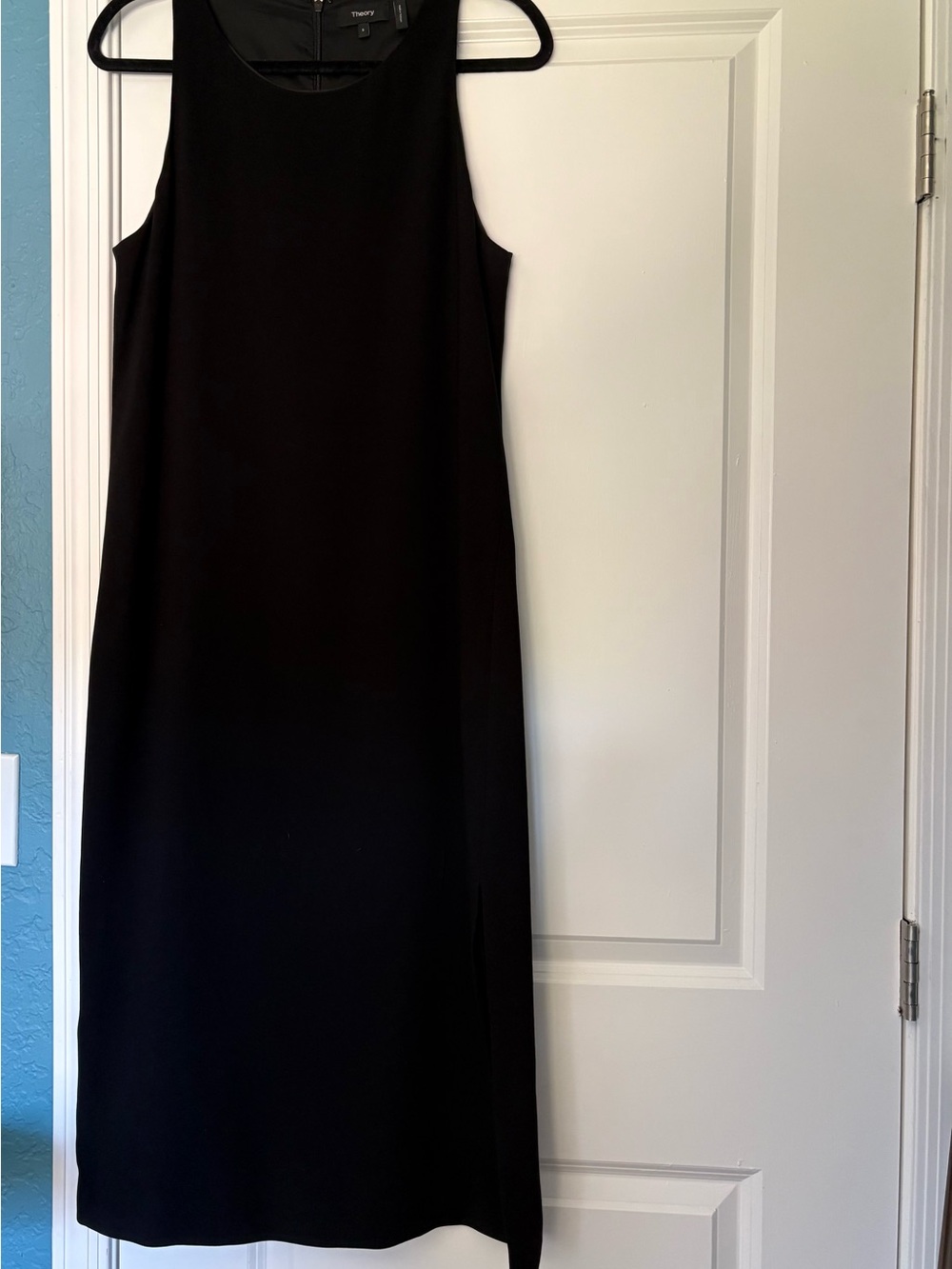 Theory Black Sleeveless Dress